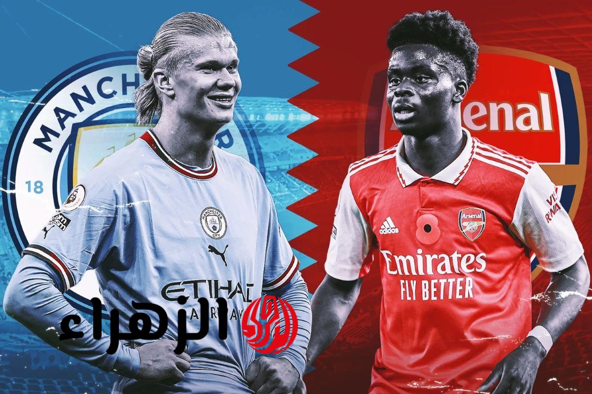 Man City vs Arsenal.. ما هي القنوات الناقلة لمباراة مانشستر سيتي ضد أرسنال اليوم ومعلق المباراة في الجولة 33 من الدوري الإنجليزي 2026