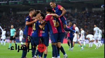 getafe vs barcelona.. القنوات الناقلة لمباراة خيتافي ضد برشلونة الشوط الأول بصوت حفيظ دراجي في الجولة 32 من الدوري الإسباني 2026