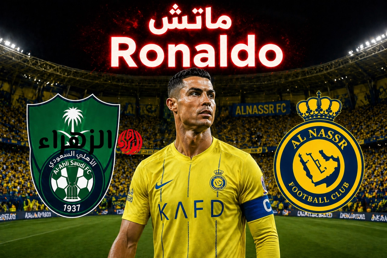 مباراة كرستيانو.. ديربي النصر والأهلي يشعل دوري روشن 2026 على قناة ثمانية | الموعد والتعليق وكل التفاصيل