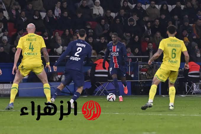 Paris Saint-Germain vs Nantes: الآن مباراة باريس سان جيرمان ونانت في الدوري الفرنسي على قناة beIN Sports 1 HD.. مـاتــش مصطفــي محمــد