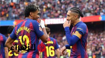 Alaves vs Barcelona.. القنوات الناقلة لمباراة برشلونة ضد ألافيس اليوم ومعلق اللقاء في الدوري الإسباني 2026