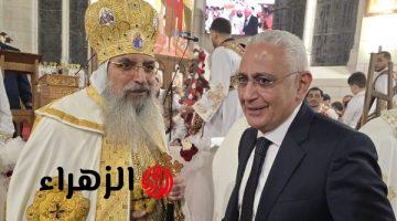 أسقف فرنسا يؤكد في قداس عيد القيامة أن مصر تمثل نموذجًا راسخًا للوحدة الوطنية