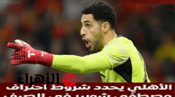 النادي الأهلي يحدد شروط احتراف مصطفى شوبير بعد تألقه اللافت مع المنتخب الوطني