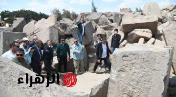 الأعلى للآثار يدرس خطط تطوير منطقة بهبيت الحجارة لتعزيز الاستفادة السياحية