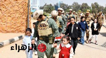 الجيوش الميدانية والمناطق العسكرية تحتفل مع الأطفال بيوم اليتيم وتفتح أبوابها للزوار