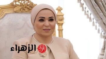 انتصار السيسي تهنئ أقباط مصر بعيد القيامة المجيد