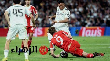 بايرن ميونخ يهزم ريال مدريد 2-1 في ذهاب ربع نهائي دوري الأبطال