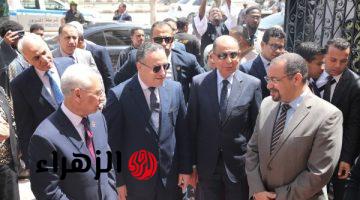 بحضور المحافظ ورئيس الجامعة.. وزير التعليم العالي يفتتح ويتفقد عددا من المشروعات التعليمية والخدمية
