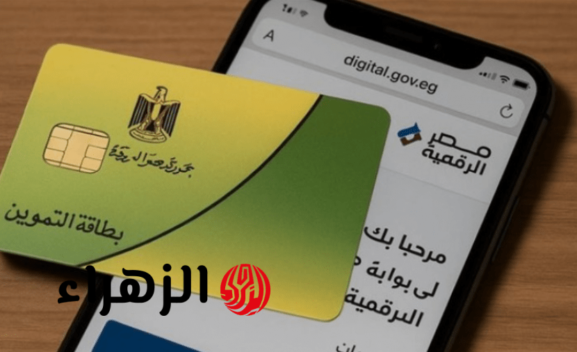 وانت في بيتك.. خطوات تحديث بيانات بطاقة التموين أونلاين 2026 عبر بوابة مصر الرقمية
