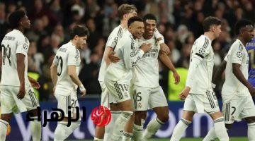 تشكيل ريال مدريد المتوقع أمام بايرن ميونخ في دوري أبطال أوروبا اليوم