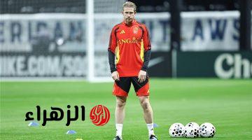 دي بروين قبل مواجهة مصر بلجيكا لم تصل للجاهزية الكاملة لكأس العالم