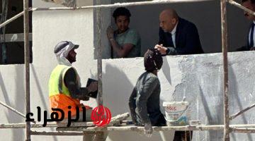 رداد يؤكد تطبيق إجراءات الصحة والسلامة للعاملين وأدوات العمل في مواقع الإنشاءات