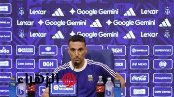 سكالوني يتوقع وصول ميسي لـ 1000 هدف ويبدي حزنه لغياب إيطاليا