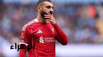 سلوت يرفض تحميل محمد صلاح مسؤولية خسارة ليفربول أمام مانشستر سيتي