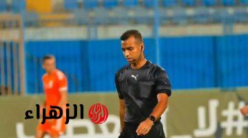 صدمة في الدوري المصري بعد إصابة الحكم مصطفى الشهدي بقطع الرباط الصليبي في مباراة الجونة