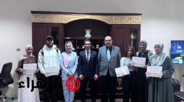 طلاب بكالوريوس برنامج ترميم وصيانة التراث المعماري بكلية الآثار يحققون أول نشر علمي