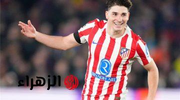 فيديو جوليان ألفاريز يسجل هدف أتلتيكو مدريد أمام برشلونة بدوري أبطال أوروبا