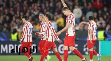 فيديو سورلوث يسجل هدف أتلتيكو مدريد الثاني أمام برشلونة بدوري أبطال أوروبا