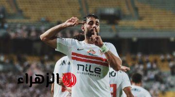 فيديو عدي الدباغ يسجل هدف تعادل الزمالك أمام المصري بنظام الدوري المصري