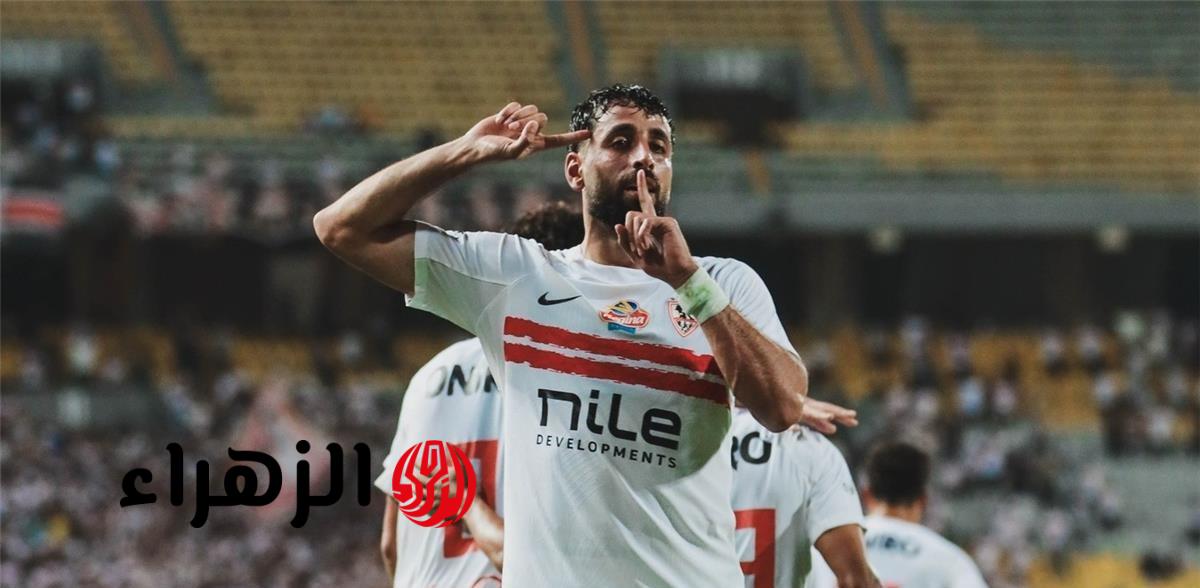 فيديو عدي الدباغ يسجل هدف تعادل الزمالك أمام المصري بنظام الدوري المصري