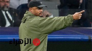 كومباني يشيد بمانويل نوير ويؤكد لن نفوز بدوري الأبطال بدون عروضه بملعبنا