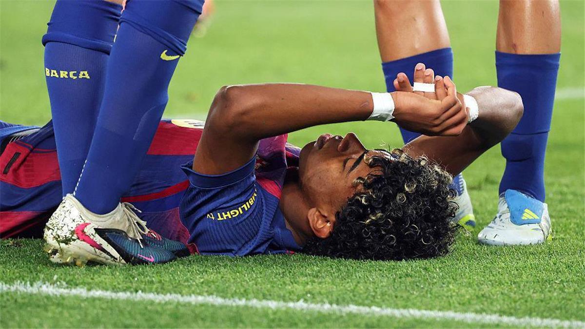 بعد إصابته.. 6 مباريات قوية يغيب عنها لامين يامال