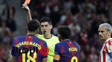 لو نورماند يهاجم حكم مباراة برشلونة بسبب إلغاء طرد جيرارد مارتن