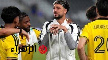 مدرب كولومبوس كرو يؤكد تعرض وسام أبو علي لإصابة ويعلن انتظار نتائج الفحوصات الطبية