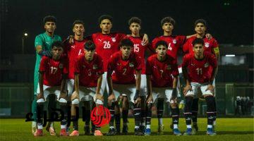 موعد مباراة مصر والجزائر اليوم في تصفيات شمال إفريقيا للناشئين تحت 17 عاما