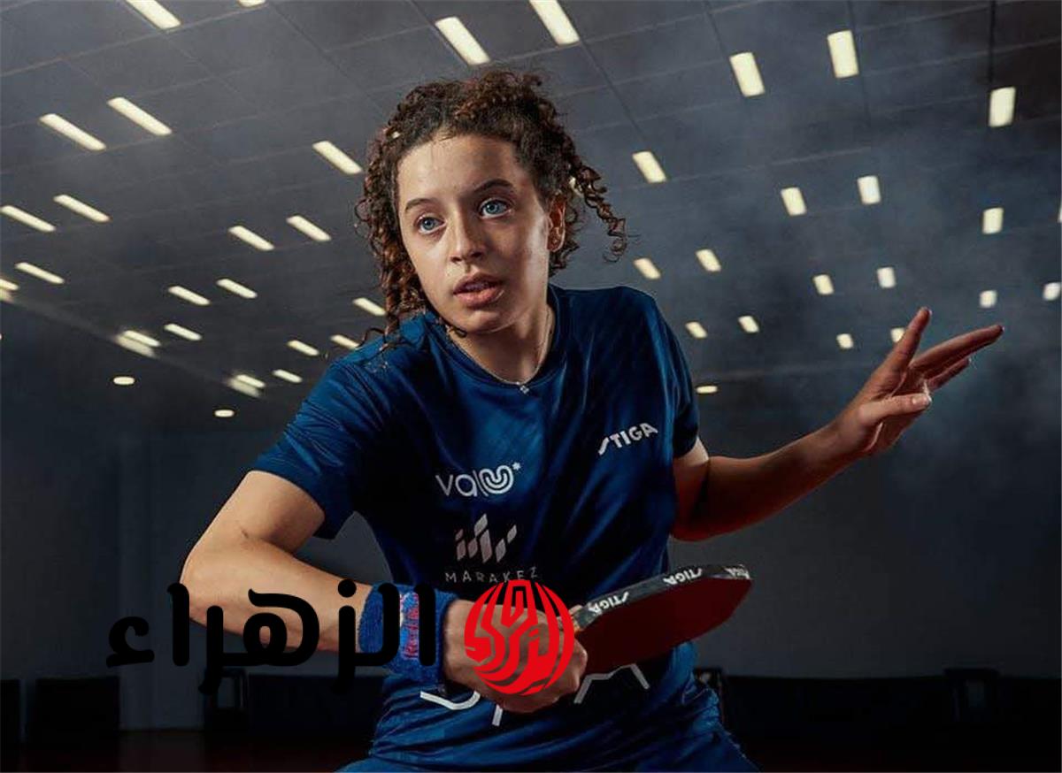 موعد مباراة هنا جودة وصن ينغشا بربع نهائي كأس العالم لتنس الطاولة