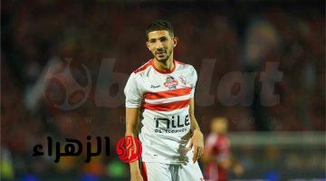موقف الزمالك من معاقبة أحمد فتوح بعد اعتراضه في مباراة المصري