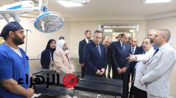 وزير التعليم العالي ومحافظ المنيا ورئيس الجامعة يفتتحون مستشفى استقبال ورعاية الأطفال