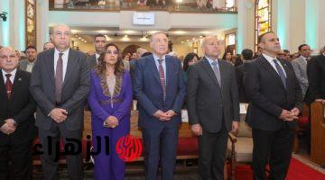 وزيرة التنمية المحلية تشارك في احتفالية الطائفة الإنجيلية بمناسبة عيد القيامة