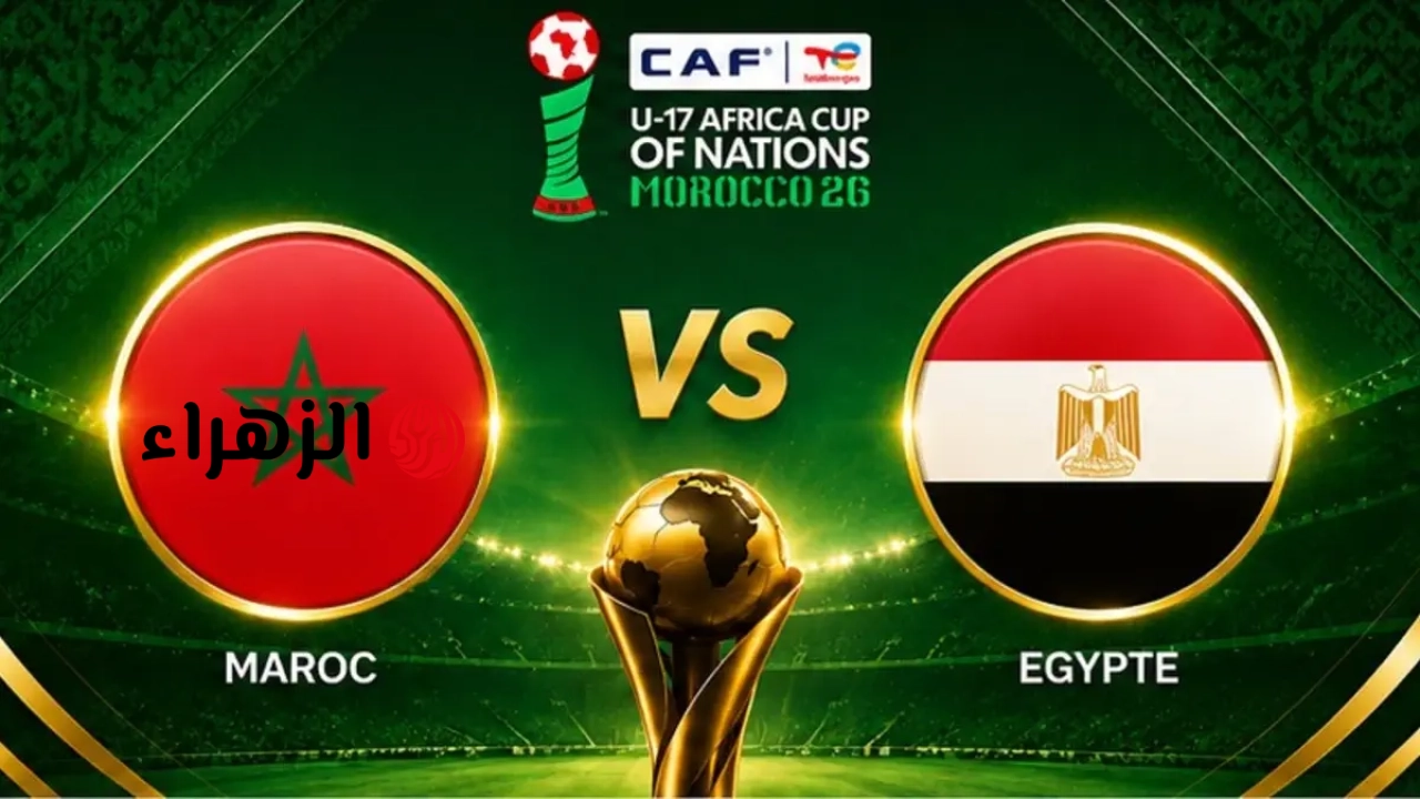 maroc vs egypte u17: القنوات الناقلة لمباراة مصر والمغرب للناشئين تحت سن 17 سنة في كأس أمم إفريقيا اليـوم