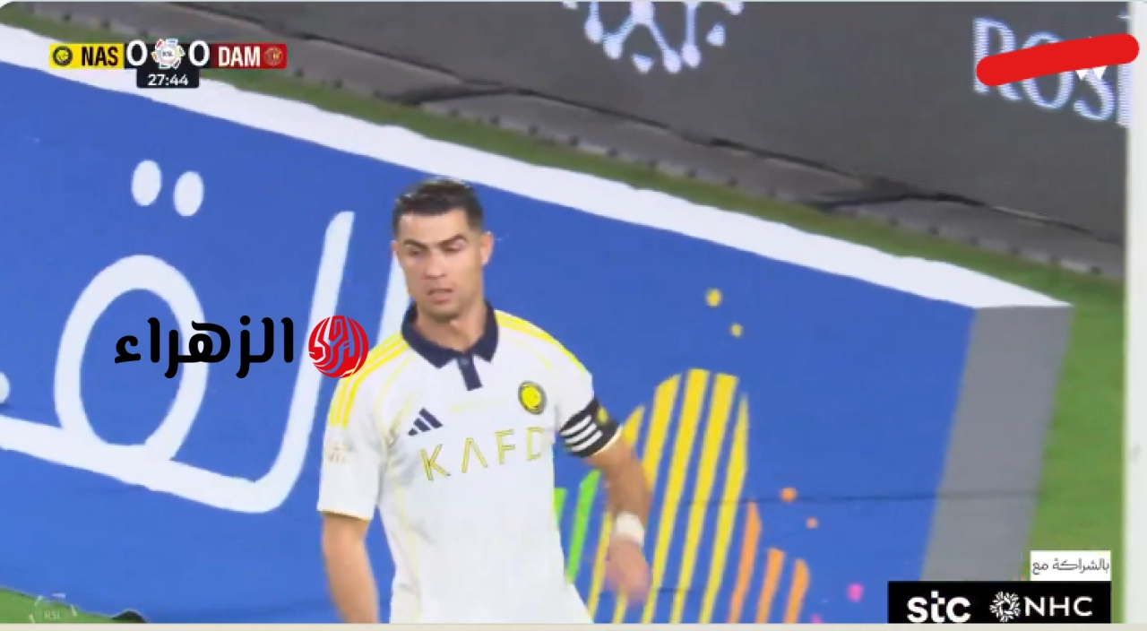 اهداف نارية.. ملخص مباراة النصر وضمك في مات حسم الدوري السعودي.. هدفين رونالدو