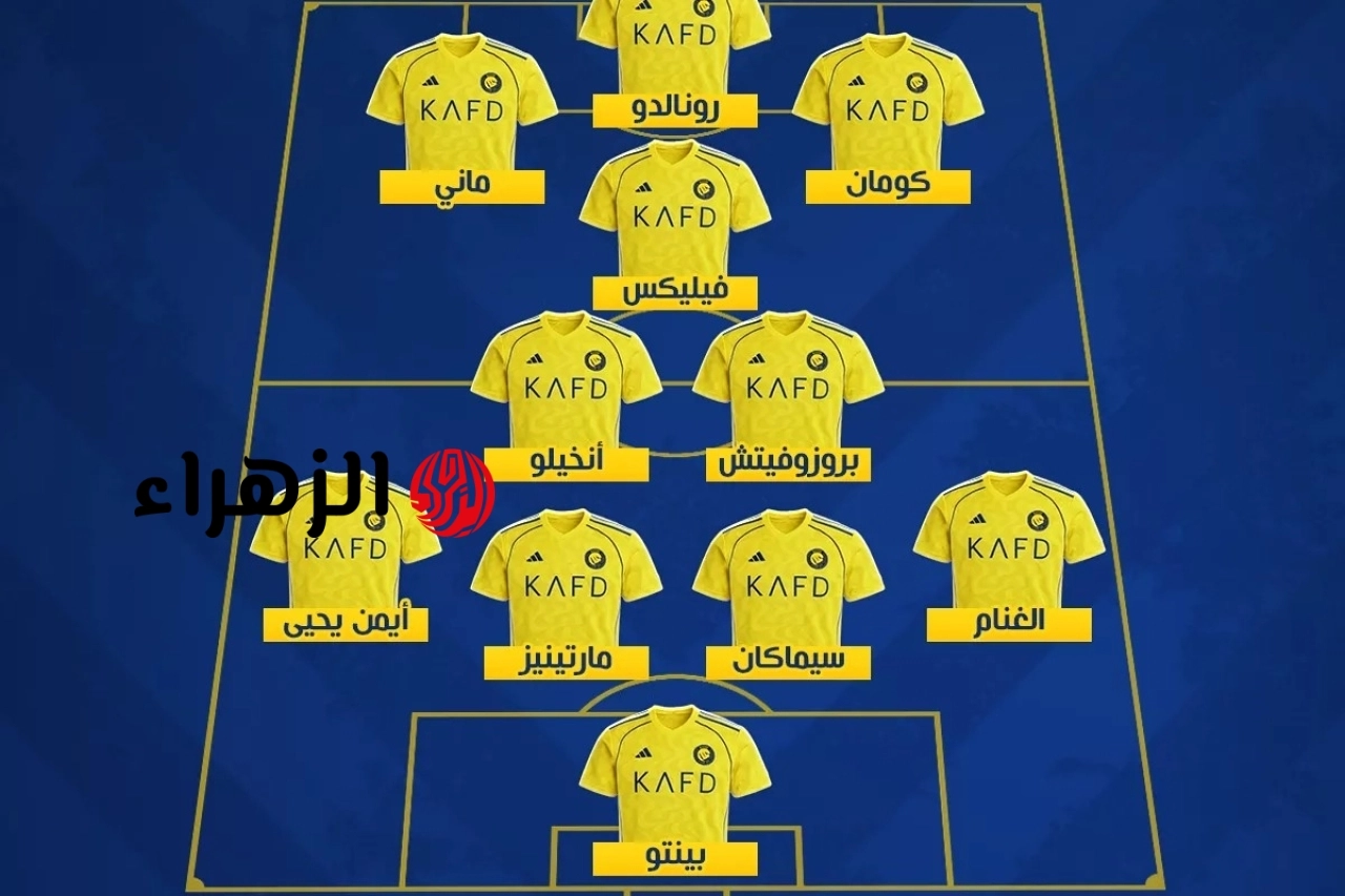al-nassr vs al-shabab.. كريستيانو رونالدو يقود تشكيله النصر ضد الشباب في الجولة 32 من الدوري السعودي 2026 مع القنوات الناقله والتفاصيل