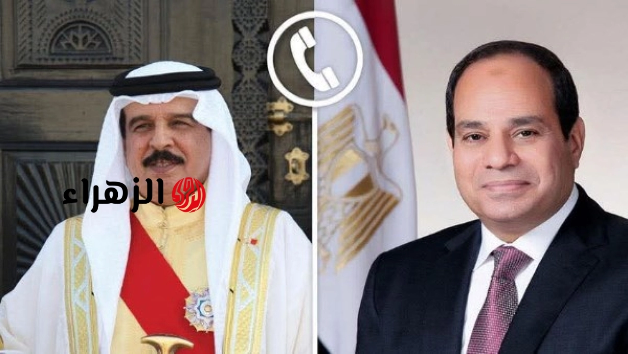 الرئيس السيسي يتلقى اتصالا هاتفيا من ملك البحرين للتهنئة بعيد الأضحى