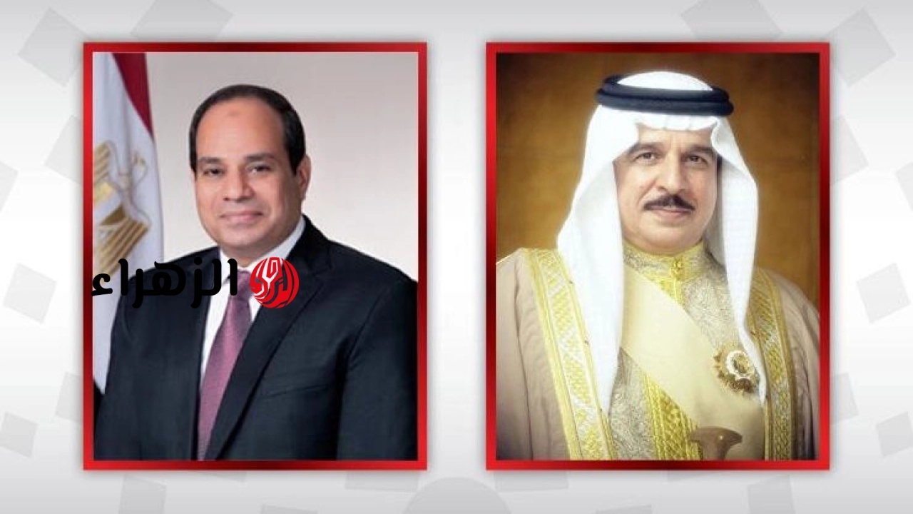 السيسي يشكر ملك البحرين على تهنئته بالعيد ويتمنى الاستقرار للشعب البحريني