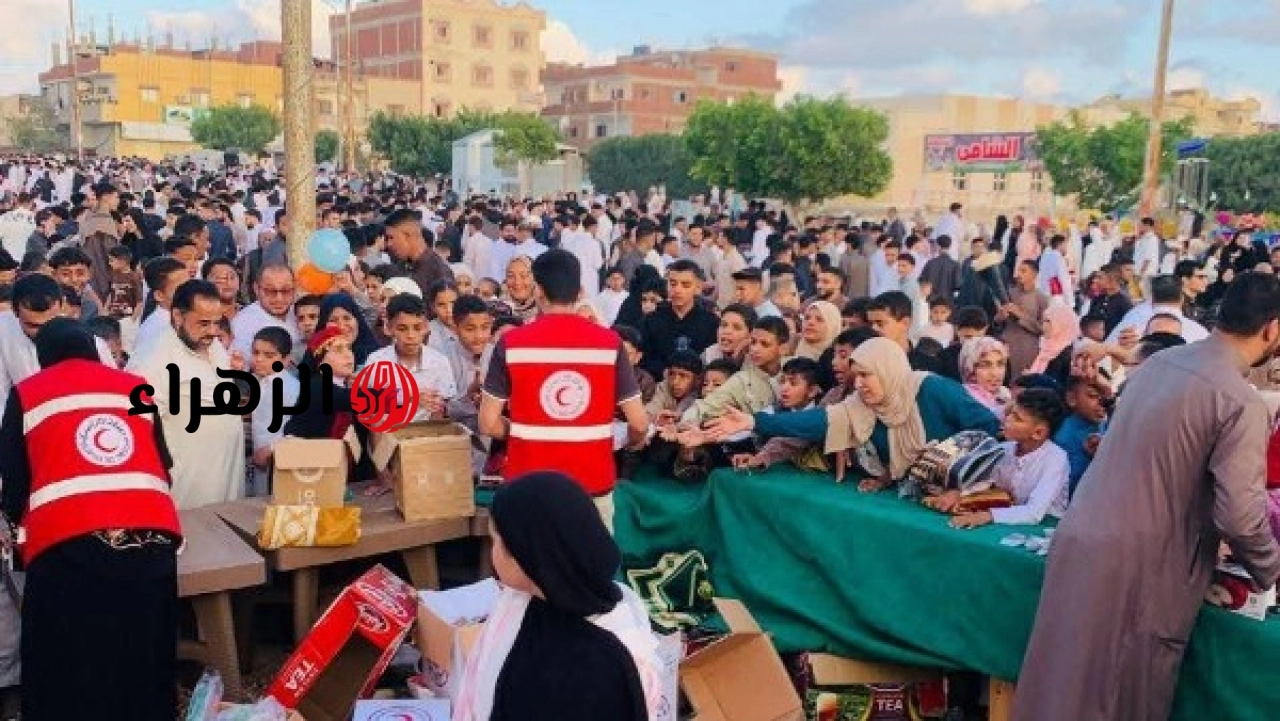 الهلال الأحمر المصري يشارك في تأمين احتفالات عيد الأضحى بـ171 فرقة طبية