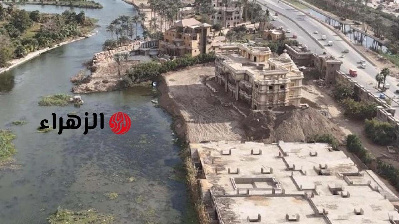 عقوبة البناء المخالف على طرح النيل بعد هدم قصر قرطام