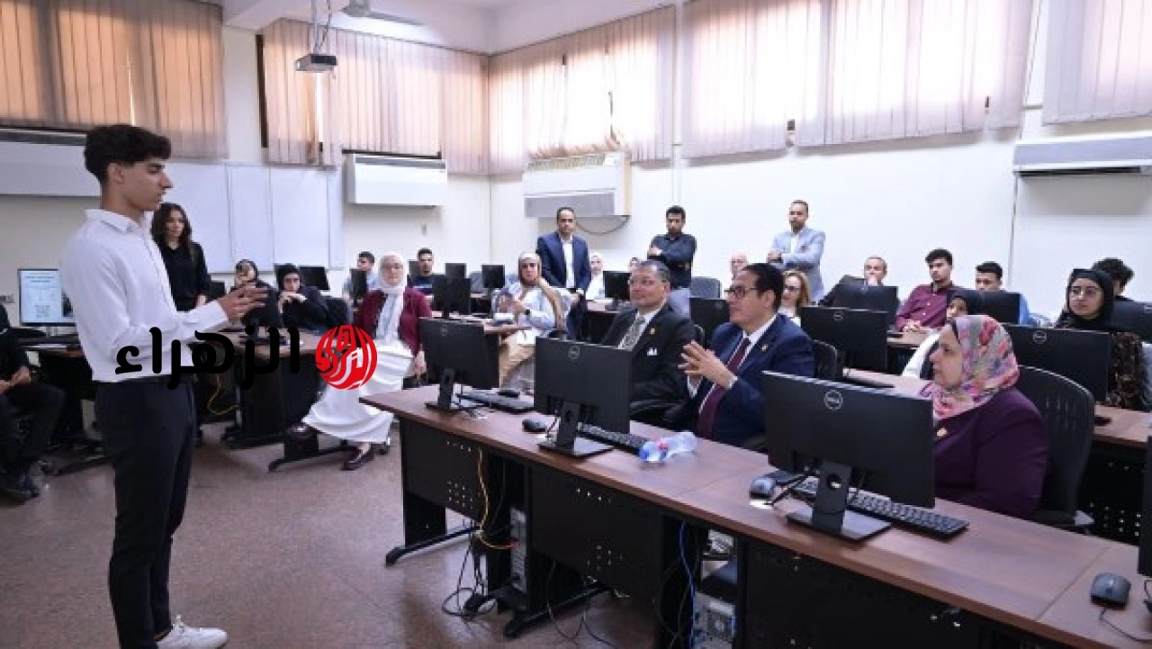 فريق طلابي بكلية التخطيط العمراني جامعة القاهرة ينفذ مشروع جامعتنا الخضراء المستدامة