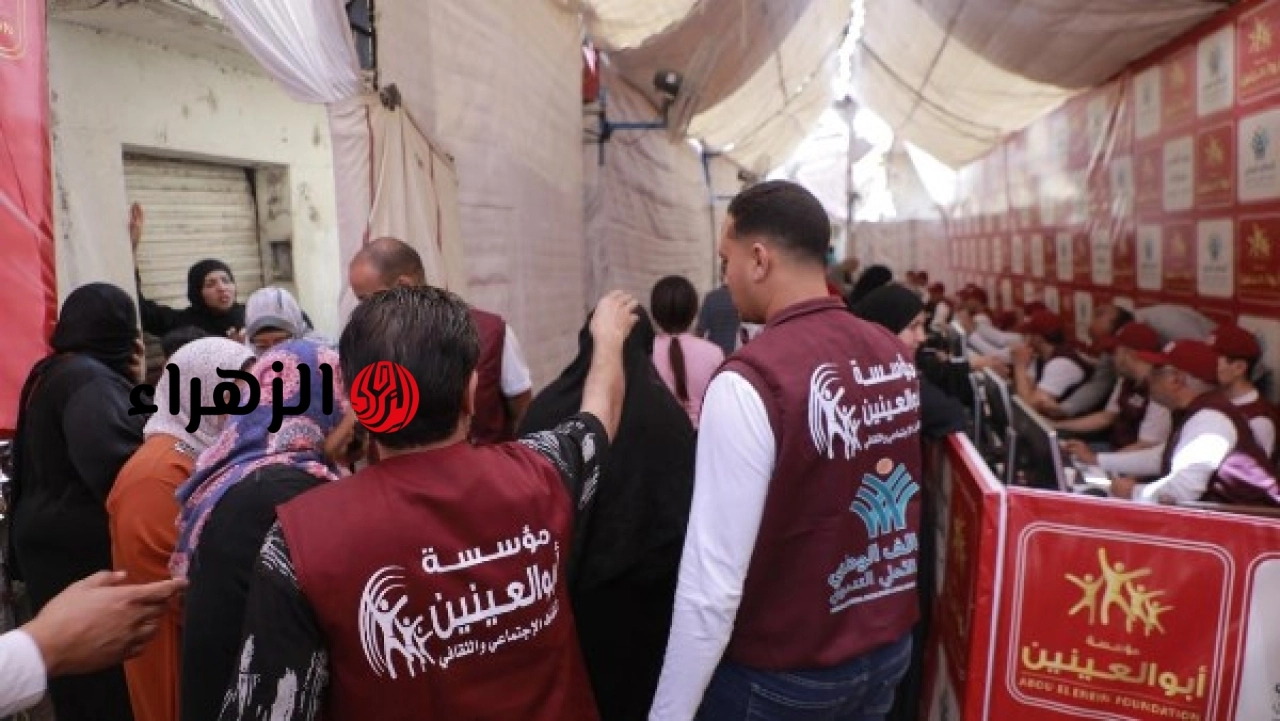 مؤسسة أبو العينين تواصل توزيع لحوم الأضاحي بالمحافظات
