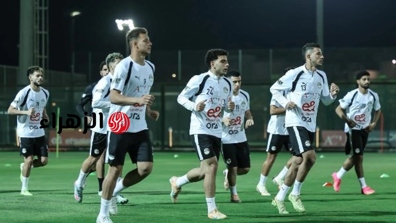 منتخب مصر يخوض مرانه الختامي الليلة استعدادا لودية روسيا باستاد القاهرة