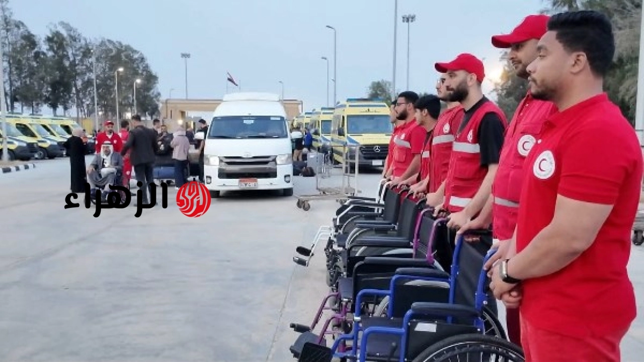 ميناء رفح البري يستقبل 79 من الجرحى والمرضى الفلسطينيين القادمين من غزة