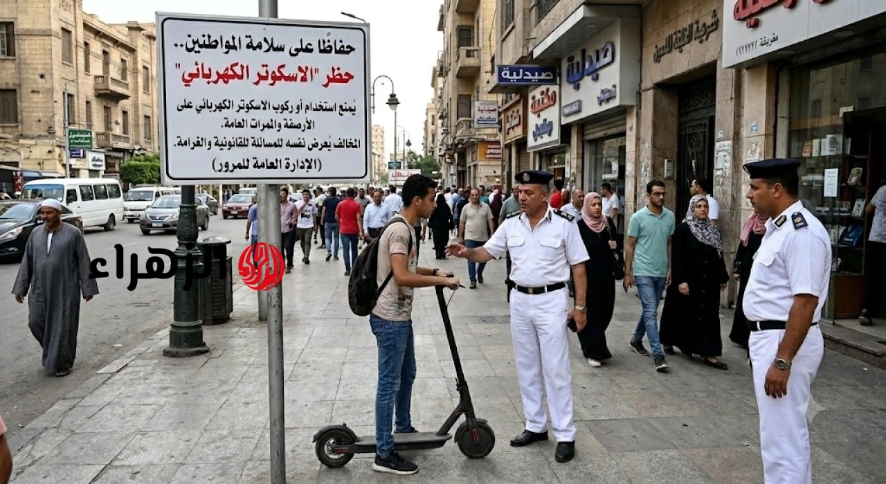 حظر شامل ومطلق لـ “الاسكوتر الكهربائي” بهذه المحافظة وإحالة المخالفين للتحقيق