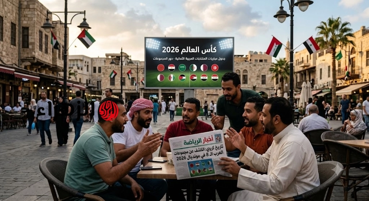 جدول مباريات المنتخبات العربية الـ 8 في دور المجموعات بكأس العالم 2026