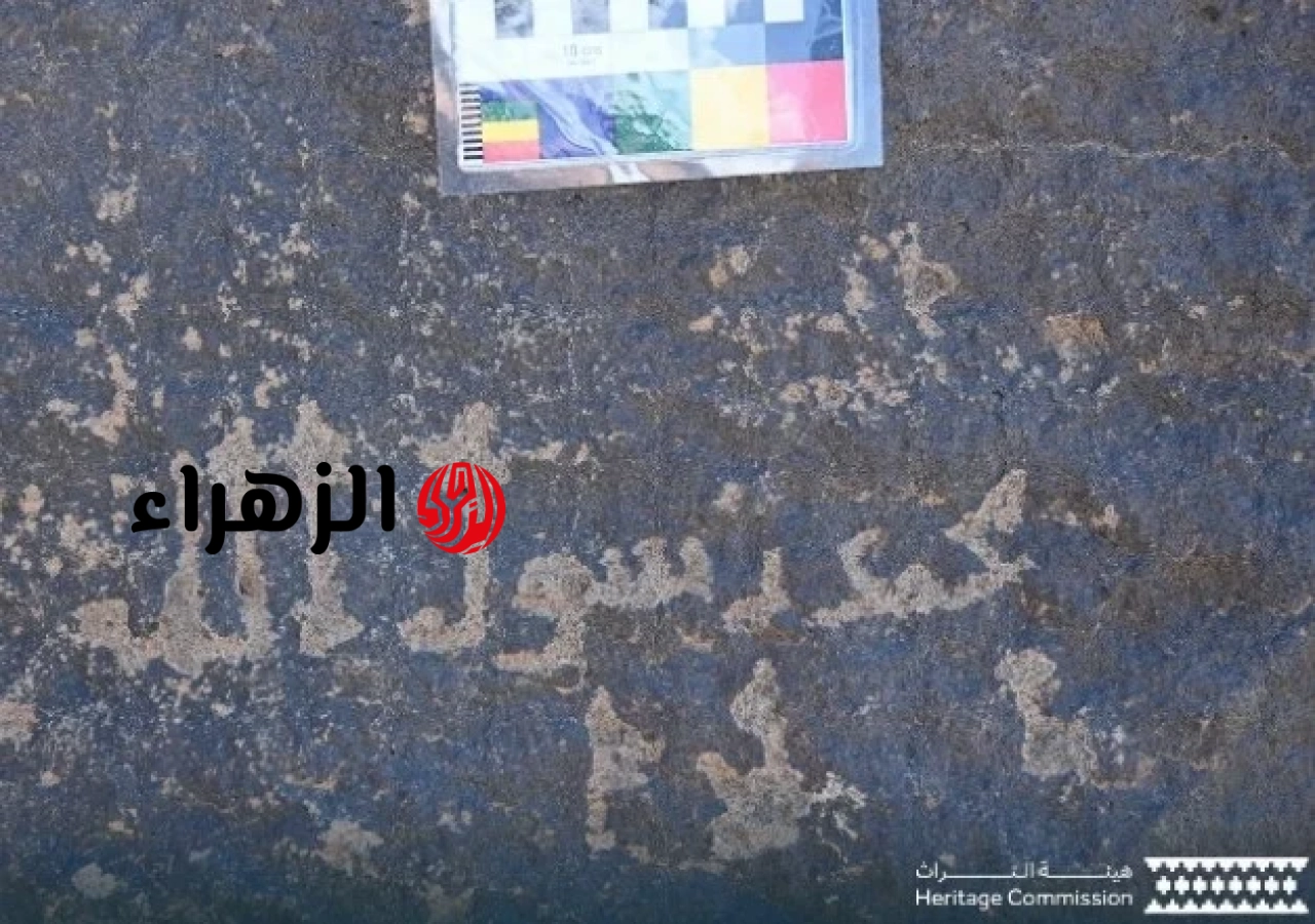 اكتشاف مذهل.. السعودية تعلن العثور على نقش يحمل اسم عمر بن الخطاب