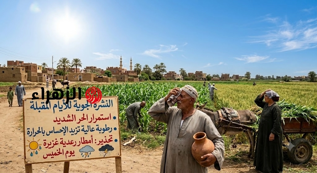 الأرصاد تعلن طقس الـ 5 أيام.. استمرار ارتفاع درجات الحرارة ونشاط للرياح على أغلب الأنحاء