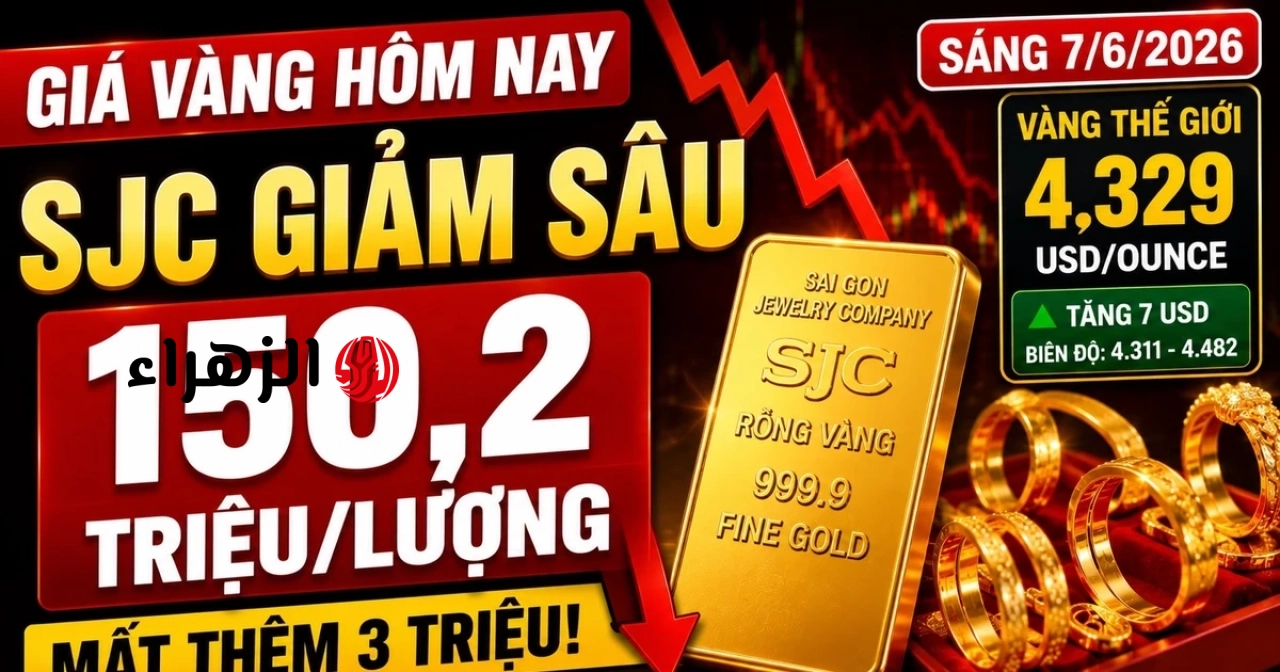 أسعار الذهب اليوم، 7 يونيو: هل ستستمر أسعار الذهب في شركات SJC وBTMC وDOJI وPNJ في الانخفاض؟