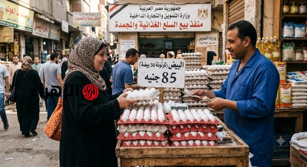 التموين تزف بشرى للمواطنين بشأن أسعار البيض والسلع الغذائية والخضراوات